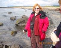 Dr. Mary at the Saefellsjokull Peninsula, Iceland